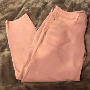 Pink jeans